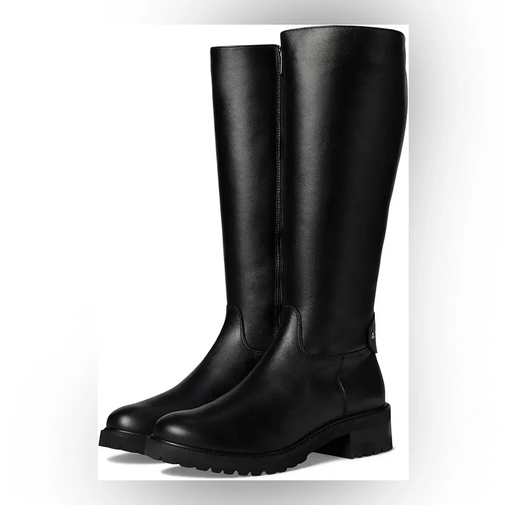 La Canadienne NWOT Cava Waterproof Black Leather Boots Sz 6.5 - Picture 4 of 11